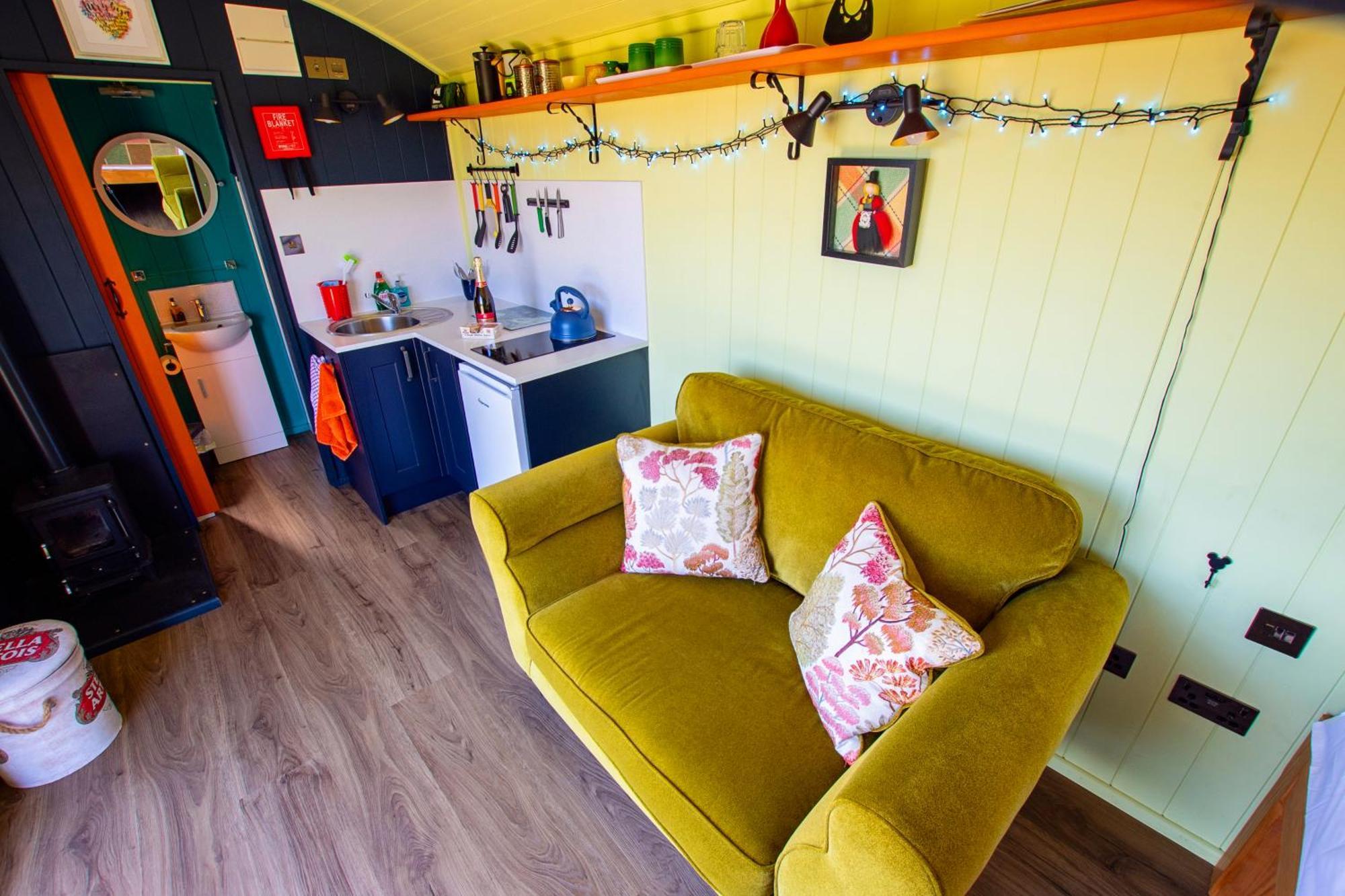 The Gambo Shepherd'S Hut Kidwelly Extérieur photo